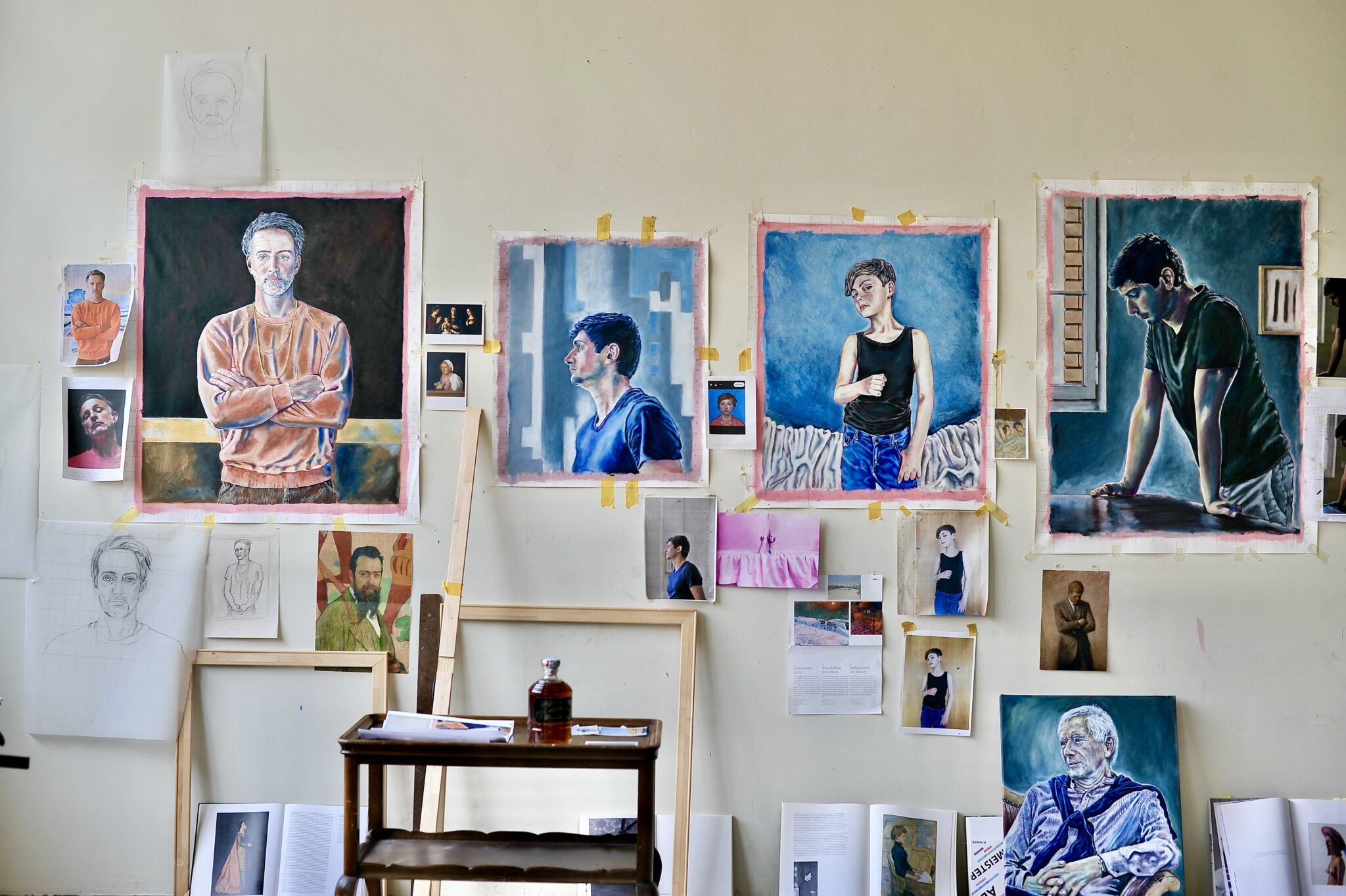 Making of portraits